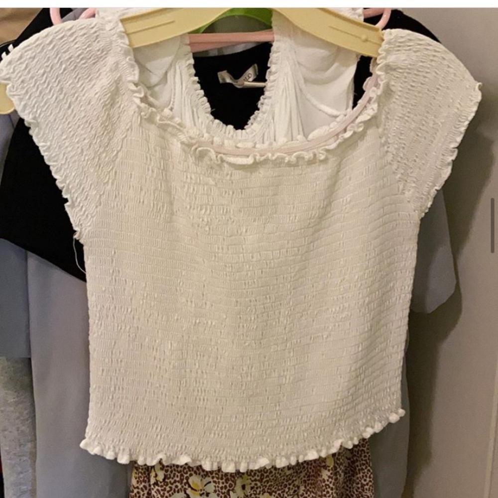 Brandy off the shoulder top